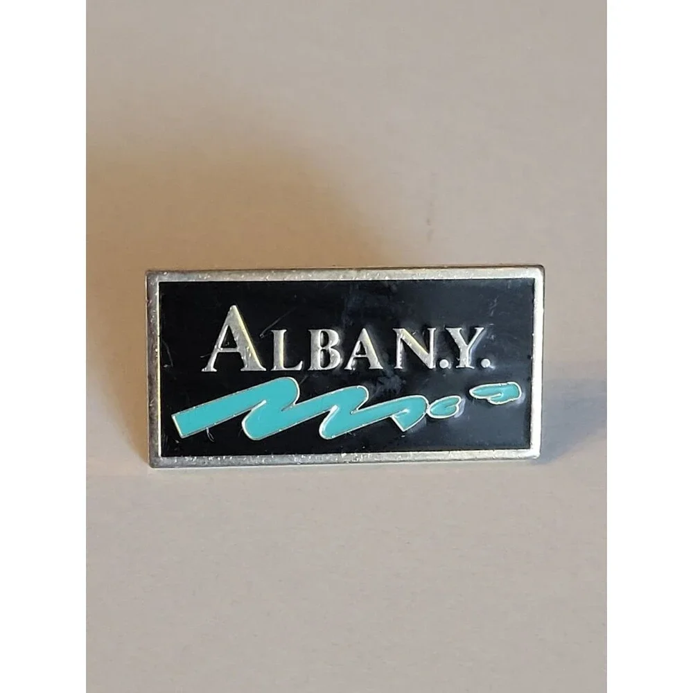 Albany New York souvenir lapel pin